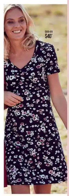 EziBuy Urban V Neck Dress Style 21UA 279660 offer