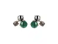 Bevilles Jewellery Bronzallure Trilogy Felicia Stud Earrings - One Size offer