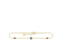 Bevilles Jewellery Thomas Sabo Anklet Colourful Stones, Gold offer