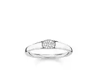 Bevilles Jewellery Thomas Sabo Ring White Stones - 60 offer