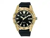 Bevilles Jewellery Citizen Gold and Black Mens Watch BI1043-01E offer