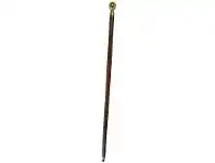 LivingStyles Captains Solid Timber Walking Stick with Brass Compass Handle offer