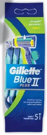IGA Gillette blue ii plus disposable razors 5 pack offer