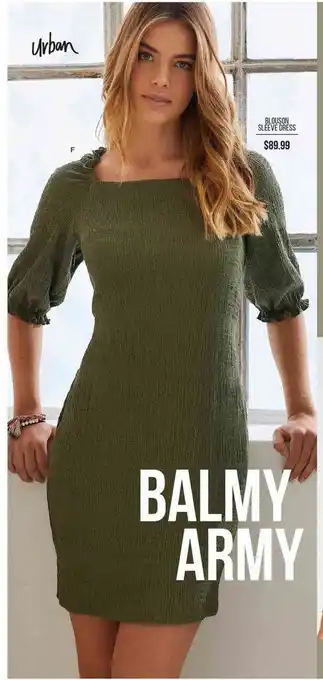 EziBuy Urban Blouson Sleeve Dress offer