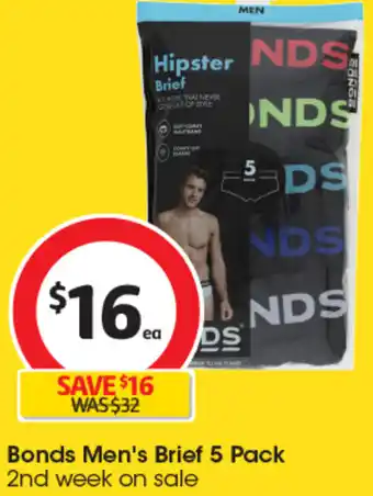 Coles Bonds Men's Brief offer