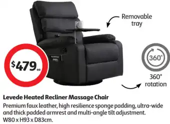 Levede Heated Recliner Massage Chair