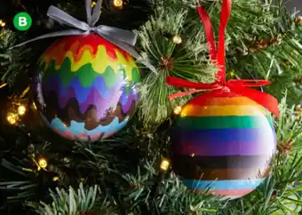 Woolworths Christmas Pride Bauble offer