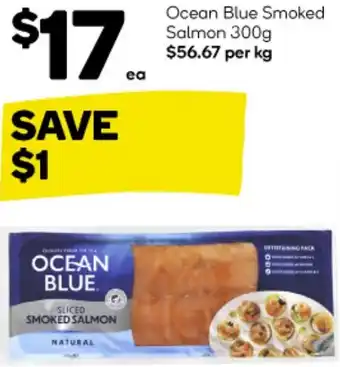 Ocean Blue Smoked Salmon 300g