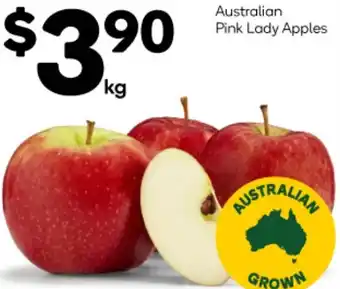 Woolworths Australian Pink Lady Apples offer
