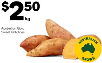 Woolworths Australian Gold Sweet Potatoes offer