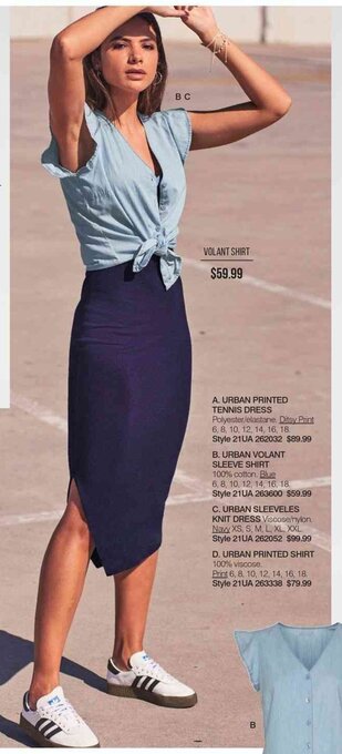EziBuy Urban Volant Sleeve Shirt Style 21UA 263600 offer