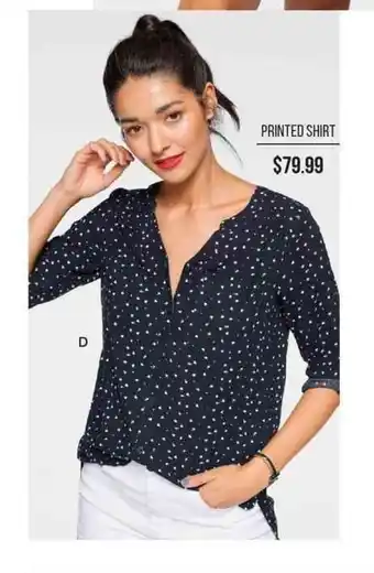 EziBuy Urban Printed Shirt Style 21UA 263338 offer