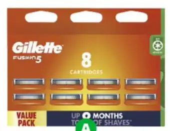 Woolworths Gillette Fusion Manual Razor Blades offer