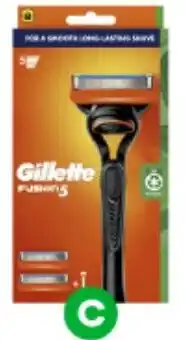 Woolworths Gillette Fusion Manual Razor System offer