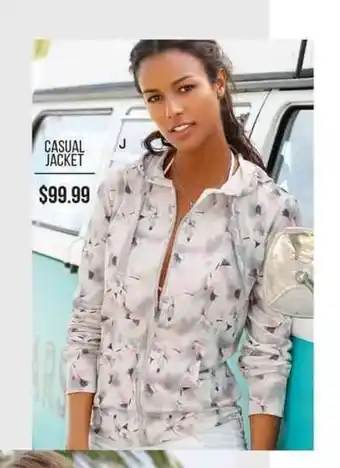 EziBuy Urban Printed Casual Jacket Style 21UA 262048 offer