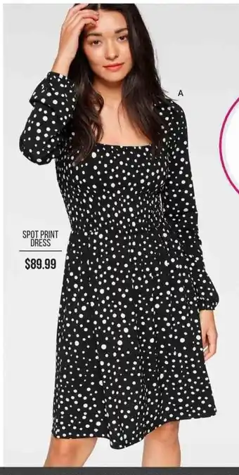 EziBuy Urban Spot Print Dress Style 21UA 255991 offer