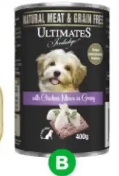 Woolworths Ultimates Wet Dog Food 400g offer
