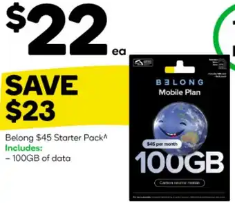 Woolworths Belong Starter Pack offer