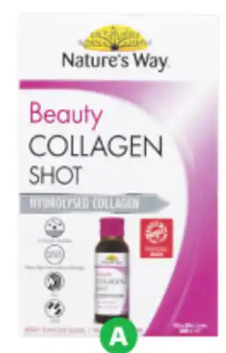 Nature's Way Beauty Collagen Shots Pk 10 x 50ml