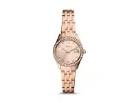 Bevilles Jewellery Fossil Micro Scarlette Crystal and Rose Gold Women's Watch ES5038 offer