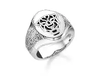 Bevilles Jewellery Thomas Sabo Ring Black Cat - 50 offer