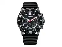 Bevilles Jewellery Citizen Chronograph Black Men's Watch AI5005-13E offer