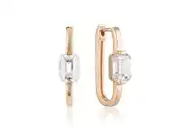 Bevilles Jewellery Georgini Emilio Rose Gold Hoop Earrings offer