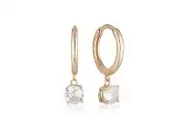 Bevilles Jewellery Georgini Rose Gold Bria Hoop Earrings offer