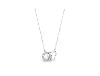 Bevilles Jewellery Georgini Lynx Rhodium Necklace offer