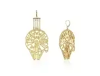 Bevilles Jewellery Star Wars Millennium Falcon Drop Earrings offer