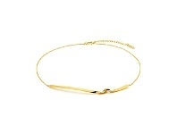 Bevilles Jewellery Ania Haie Twist Necklace - Gold offer