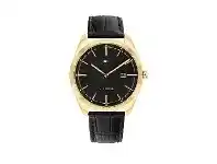 Bevilles Jewellery Tommy Hilfiger 2-Hand & Date Black Leather Men's Watch offer