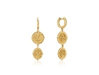 Bevilles Jewellery Ania Haie Axum Mini Hoop Earrings - Gold offer