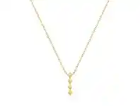 Bevilles Jewellery Ania Haie Gold Spike Drop Necklace - Gold offer