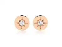 Bevilles Jewellery Georgini Stellar Lights Rose Gold Stud Earrings offer