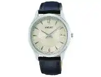 Bevilles Jewellery Seiko Silver and Brown Men's Watch SUR421P offer