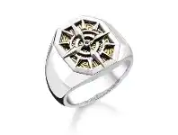 Bevilles Jewellery Thomas Sabo Ring Compass Gold - 50 offer