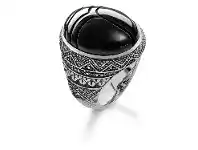 Bevilles Jewellery Thomas Sabo Ring "Black Scarab" - 52 offer