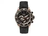 Bevilles Jewellery ICE Steel Black Rose Gold Large Men's Watch offer