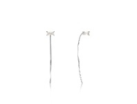 Bevilles Jewellery Ania Haie Glow Solid Drop Earrings - Silver offer