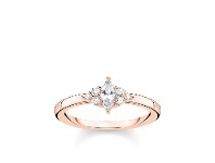 Bevilles Jewellery Thomas Sabo Ring White Stones - 58 offer