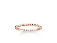 Bevilles Jewellery Thomas Sabo Ring "Cord Look" - 56 offer