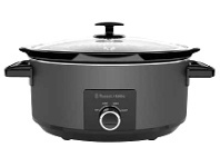 The Good Guys Russell Hobbs 7L Slow Cooker - Matte Black offer