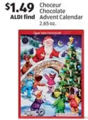 ALDI Choceur Chocolate Advent Calendar offer