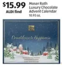 Moser Roth Luxury Chocolate Advent Calendar