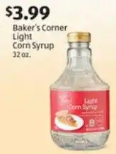 ALDI Baker's Corner Light Corn Syrup offer