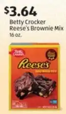 ALDI Betty Crocker Reese's Brownie Mix offer