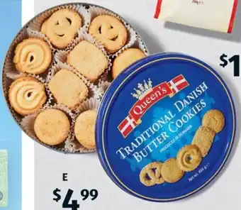 ALDI Queen's Danish Butter Cookies 454g offer