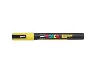Officeworks Uni POSCA PC 3M Paint Marker Glitter Yellow offer