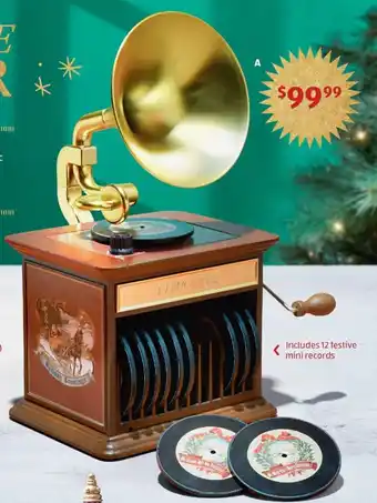 Mr. Christmas Gramophone